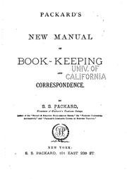 Cover of: Packard's New manual of book-keeping and correspondence.