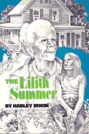 Cover of: The Lilith Summer by Hadley Irwin