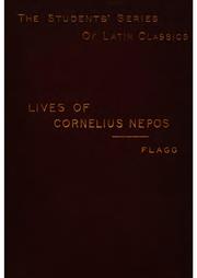 Cover of: The lives of Cornelius Nepos