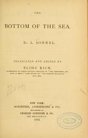 Cover of: The bottom of the sea by L. Sonrel, L. Sonrel