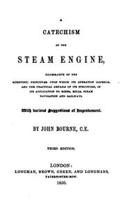 Cover of: A catechism of the steam engine: With Various Suggestions of Improvement