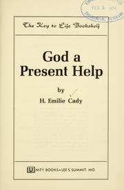Cover of: God a present help