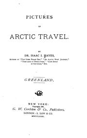 Cover of: Pictures of Arctic Travel: Greenland