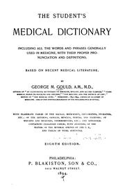 Cover of: The Student's medical dictionary