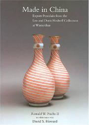 Cover of: Made in China: Export Porcelain from the Leo and Doris Hodroff Collection at Winterthur (Winterthur Book)
