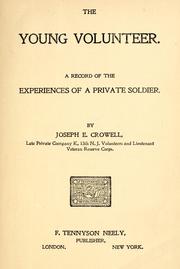 Cover of: The young volunteer: A record of the experiences of a private soldier ...