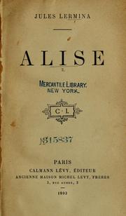 Cover of: Alise