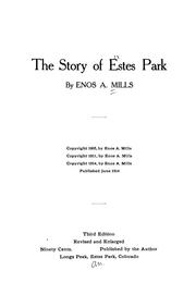 Cover of: The story of Estes Park