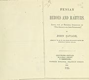 Cover of: Fenian heroes and martyrs.