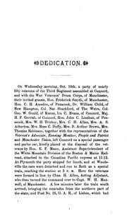 Cover of: Dedication of the Monument Erected in Memory of Gen. John Bedel