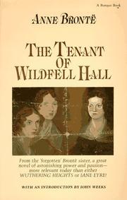 Cover of: The tenant of Wildfell Hall by Anne Brontë