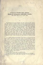 Cover of: Il tesoro di Brunetto Latini versificato