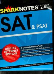 Cover of: SparkNotes SAT & PSAT