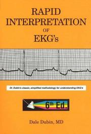 Cover of: Rapid Interpretation of EKG's