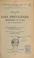 Cover of: Traité des lois, privilèges, procédures et usages du parlement