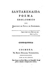 Cover of: Santarenaida by Francisco de Paula de Figueiredo