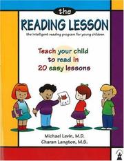Cover of: The Reading Lesson: Teach Your Child to Read in 20 Easy Lessons