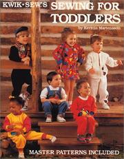 Cover of: Kwik-Sew's sewing for toddlers