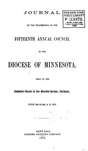 Cover of: Journal of the ... Annual Convention, Diocese of Minnesota