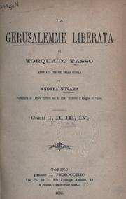 Cover of: La Gerusalemme Liberata