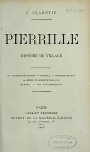 Cover of: Pierrille: histoire de village