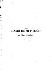 Cover of: Diario de mi prisión en San Carlos. 1901