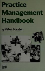 Cover of: Practice management handbook