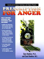 Cover of: Prescription for Anger | Gary Hankins