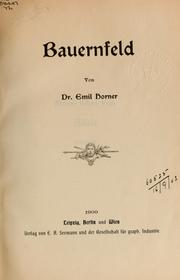 Cover of: Eduard von Bauernfeld