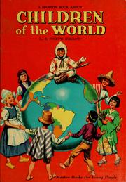 Cover of: A child's book of children of the world.