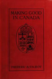 Cover of: Making good in Canada by Frederick Arthur Ambrose Talbot
