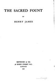 Cover of: The sacred fount by Henry James, Henry James