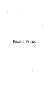 Cover of: Prairie Folks by Hamlin Garland