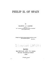 Cover of: Phillip II of Spain by Martin Andrew Sharp Hume