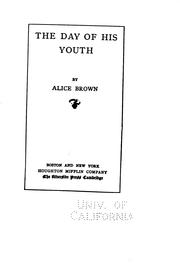 Cover of: The day of his youth