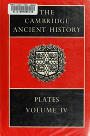 Cover of: The Cambridge Ancient History by John Bagnell Bury