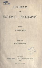 Dictionary Of National Biography By George Murray Smith | Open Library