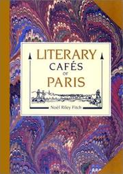 Cover of: Literary cafés of Paris