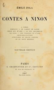 Cover of: Contes à Ninon by Émile Zola