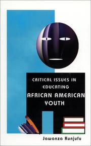 Cover of: A talk with Jawanza: critical issues in educating African American youth