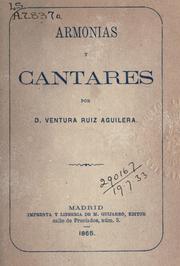 Cover of: Armonias y Cantares