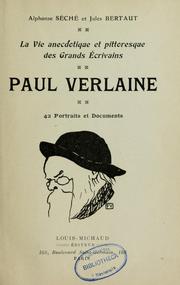 Cover of: Paul Verlaine