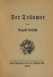 Der Träumer by August Kopisch