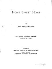 Cover of: Home, sweet home