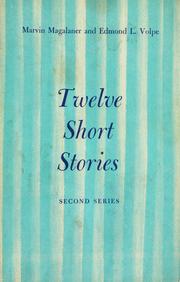 Cover of: Twelve short stories by Marvin Magalaner
