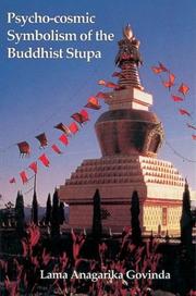 Cover of: Psycho-cosmic symbolism of the Buddhist stūpa by Anagarika Govinda