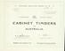 Cover of: Cabinet timbers of Australia.