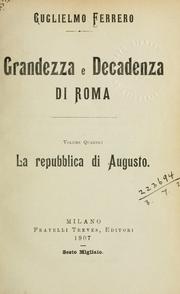 Cover of: Grandezza e decadenza di Roma