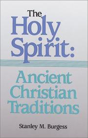 Cover of: The Spirit and the church: antiquity