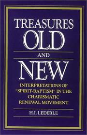 Treasures old and new by H. I. Lederle